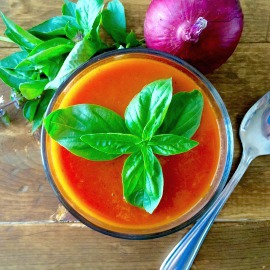 tomato soup square