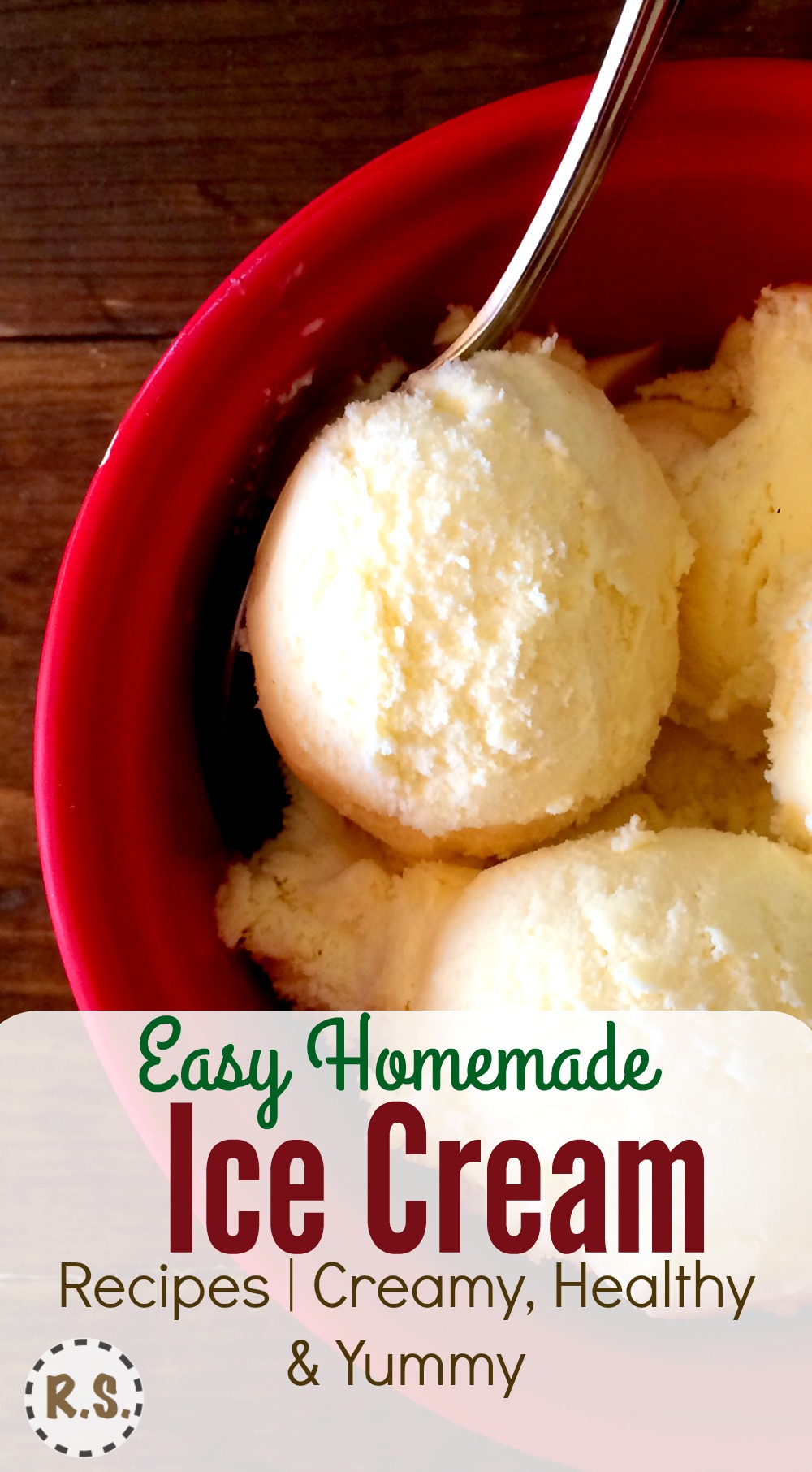 Enjoy making these easy ice cream recipes! There's nothing like good homemade ice cream. Especially when you are raising or growing the ingredients right in your backyard!