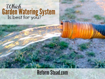 There are a lot of different garden watering systems that you can use. Deciding which one is the right one for you is important. It will help you on to your gorgeous vegetable garden! :)