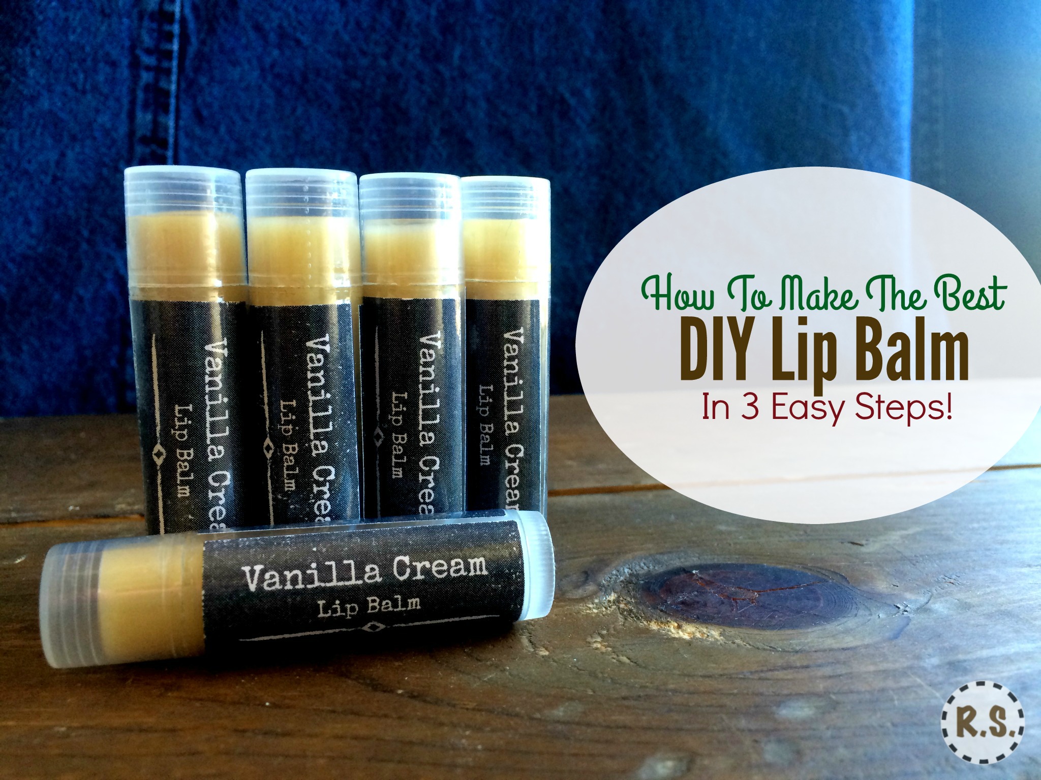 A super easy lip balm recipe you will love. This DIY lip balm is healing, homemade & the best. You will love the simplicity of the recipe and the soothing feel on your lips.