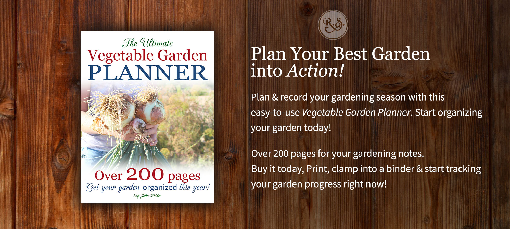 vegetable garden planner sales page 2