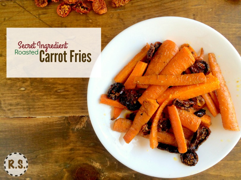 Great for the cook who has a time limit, and for your family who will love them. After one try, roasted carrot fries are bound to be your family’s favorite. And these have a secret ingredient.